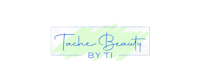 the logo for tache beauty by tyt